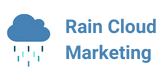 rain cloud marketing logo